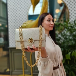 Kolokolo Alexia válltáska - arany - 7