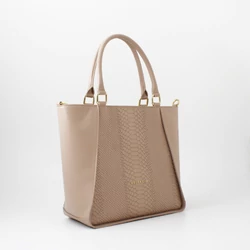 Kolokolo Rose kézitáska - nude python - 2