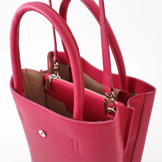 April pink bőrtáska