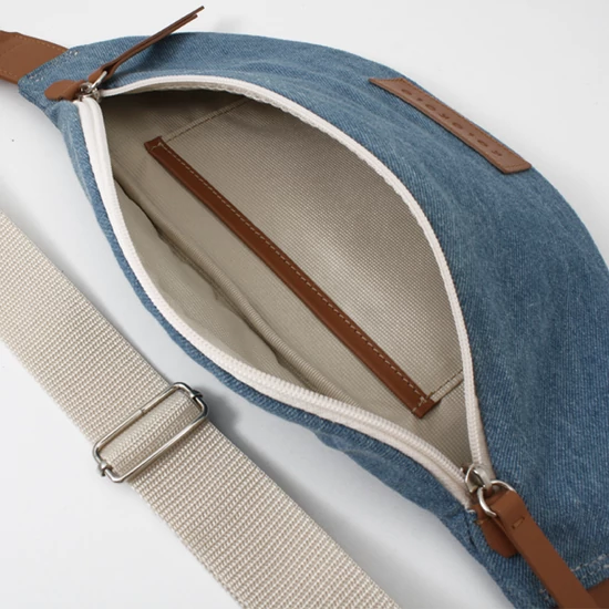 Farmer sötétkék crossbody táska