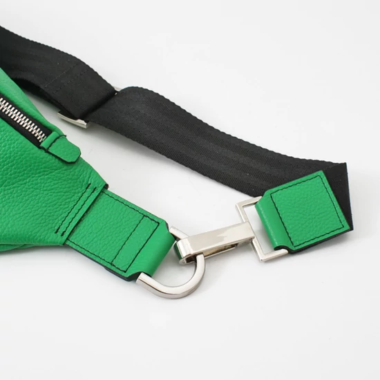 Benetton zöld crossbody bőrtáska