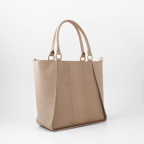 Rose nude python bőrtáska