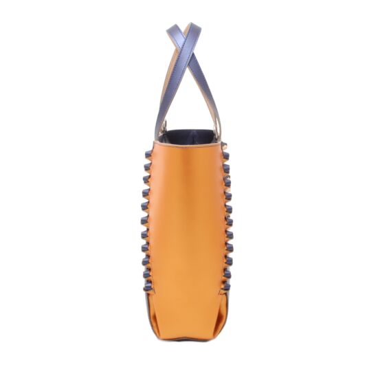 BEG001 - Női 3D táska - barack-szilvakék-narancs