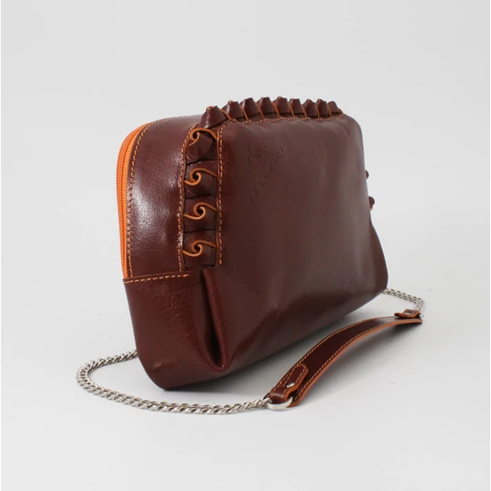 Női burgundi barna kistáska-variationBEG003