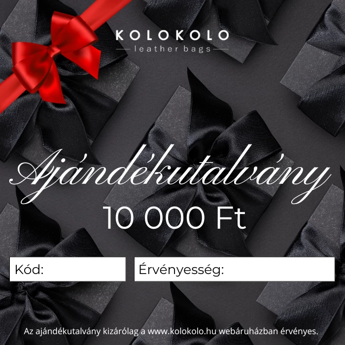 Kolokolo 10000 ft értékű ajándékutalvány