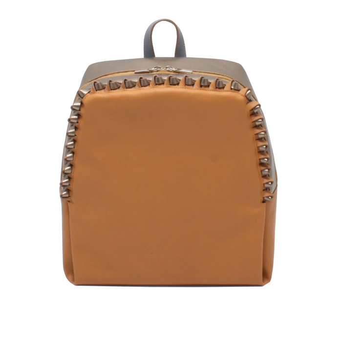 Női csau barna-bronz-kék hátizsák