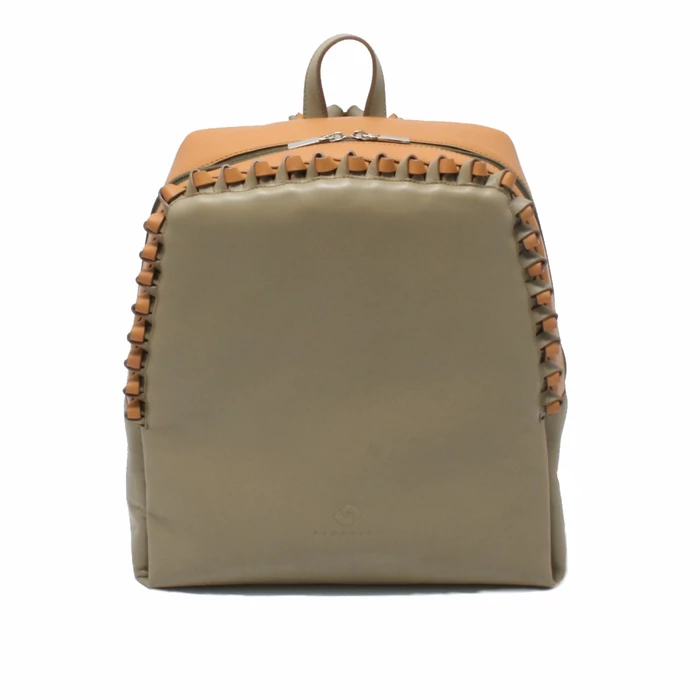 Női khaki-csau-barna hátizsák