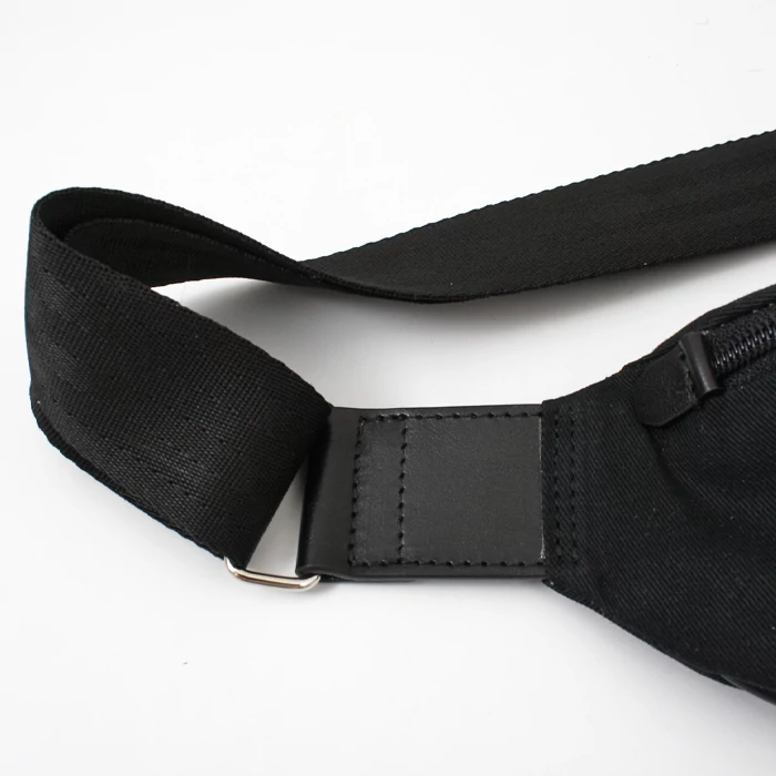 Kolokolo Lumen vászon crossbody táska - fekete - 6