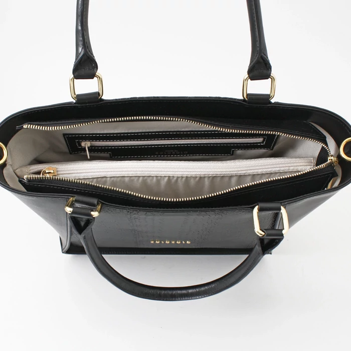 Kolokolo Rose kézitáska - fekete python - 6