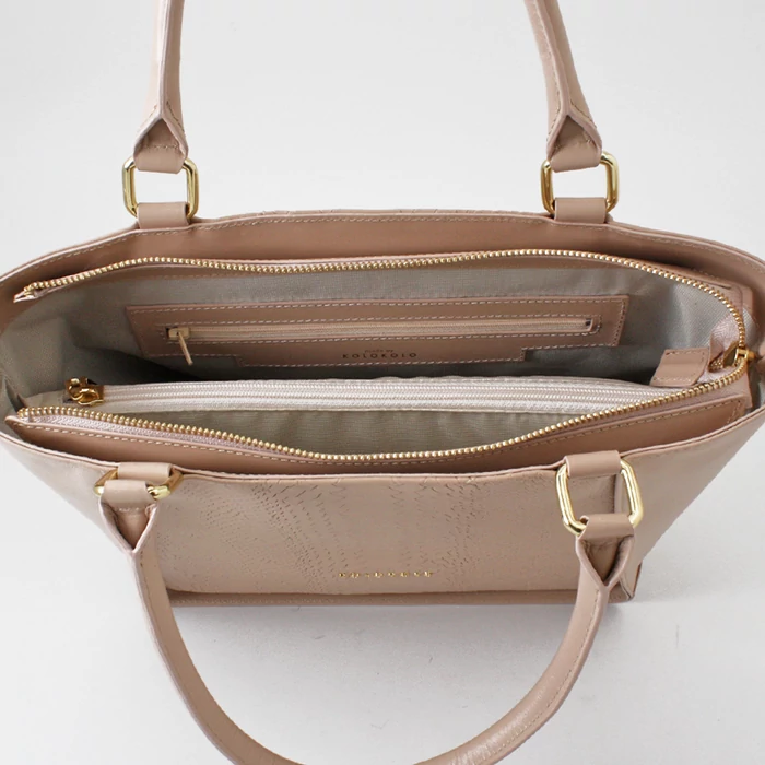 Kolokolo Rose kézitáska - nude python - 5